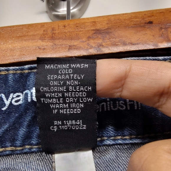 Lane Bryant Skinny Jeans Women Size 24 Blue Stretch Genius Fit Fall Casual - Picture 8 of 8